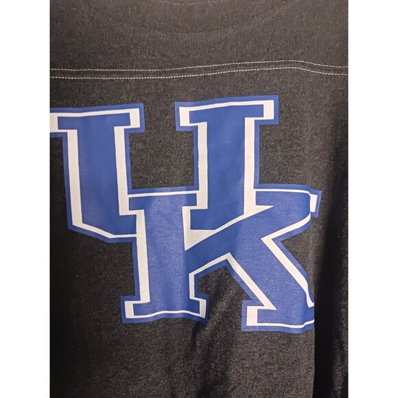 University Of Kentucky UK Logo Long Sleeve Tshirt Mens Size XL - Picture 6 of 6